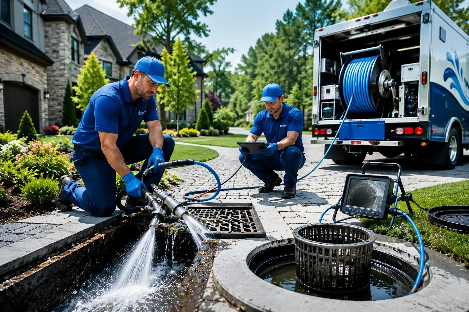 Local outdoor drain cleaning professionals in Ellston, IA